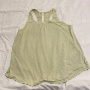 Light green Lululemon tank